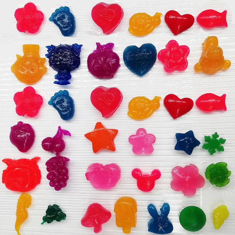 10 шт./пакет случайный кристаллическая почва шарики из гидрогеля orbiz рост гель