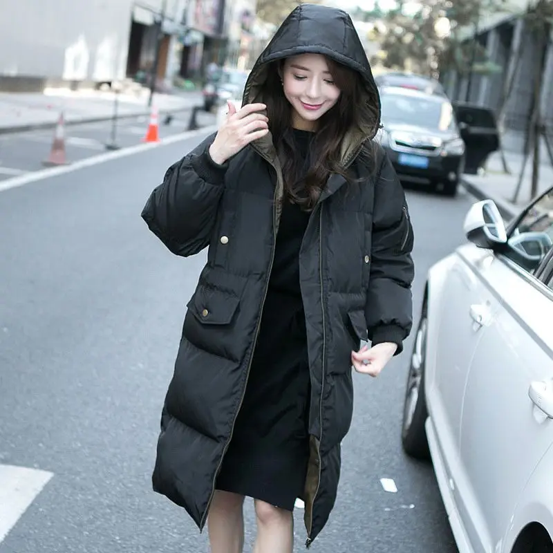 

Zoulv 2020 Plus Size Autumn/Winter Coat Women Oversize Puffer Jacket Hooded Long Parkas Warm Down Cotton Jacket Women Overcoat