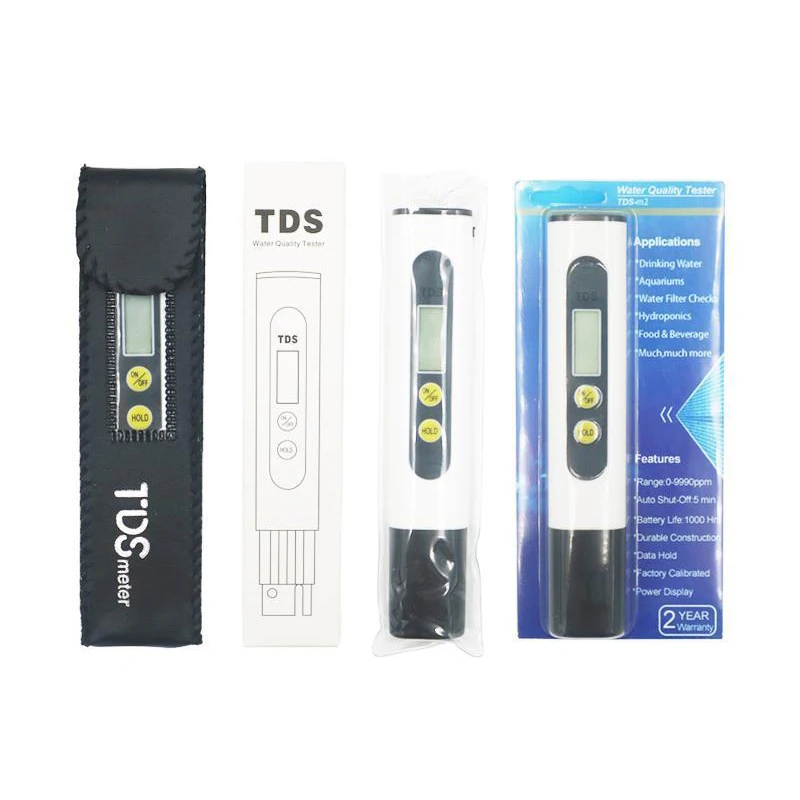 Цифровой тестер качества воды TDS измеритель питьевой с автоматической