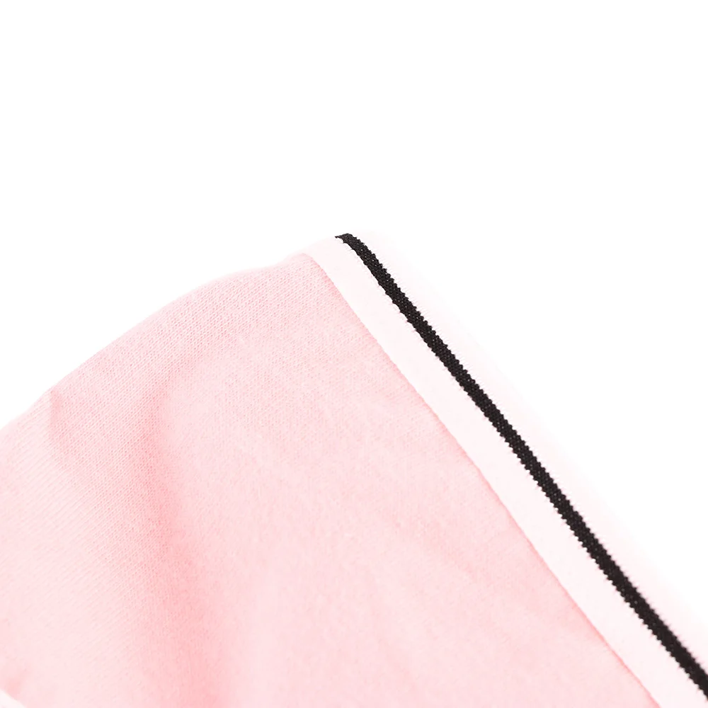 Женские хлопковые трусики со средней талией дышащие однотонные Простые Модные