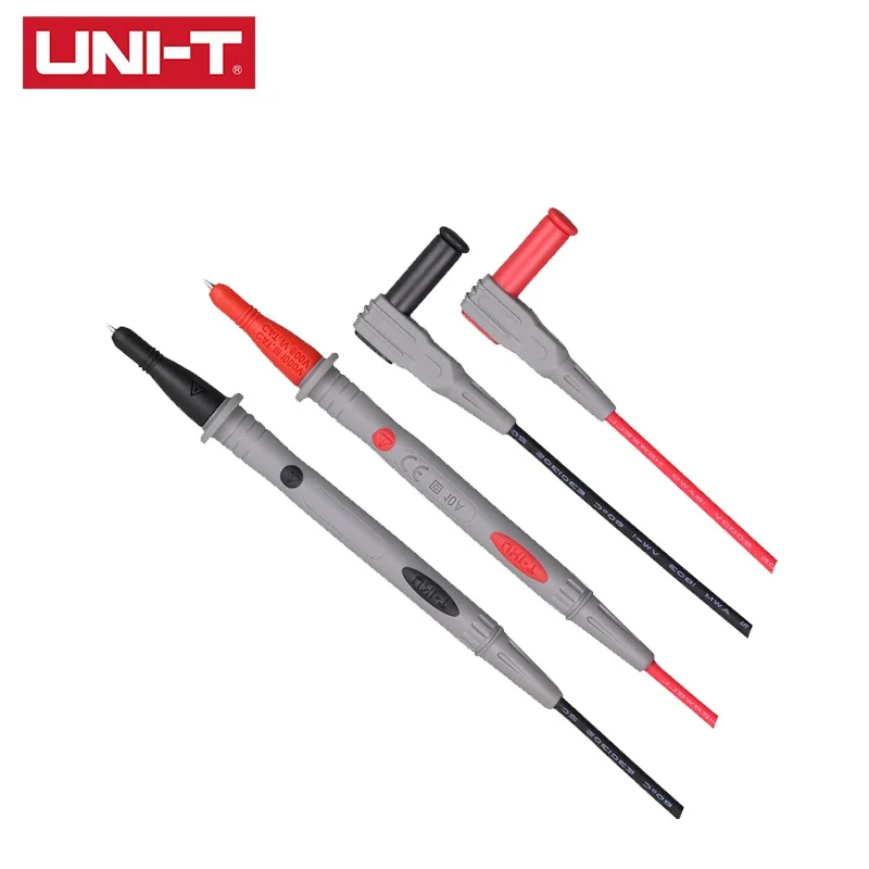 Uni-t UT-L27 Цифровой мультиметр Универсальный зонд Тестовые провода кабель игла 10A универсальная настольная ручка съемный наконечник ручки с резьбой