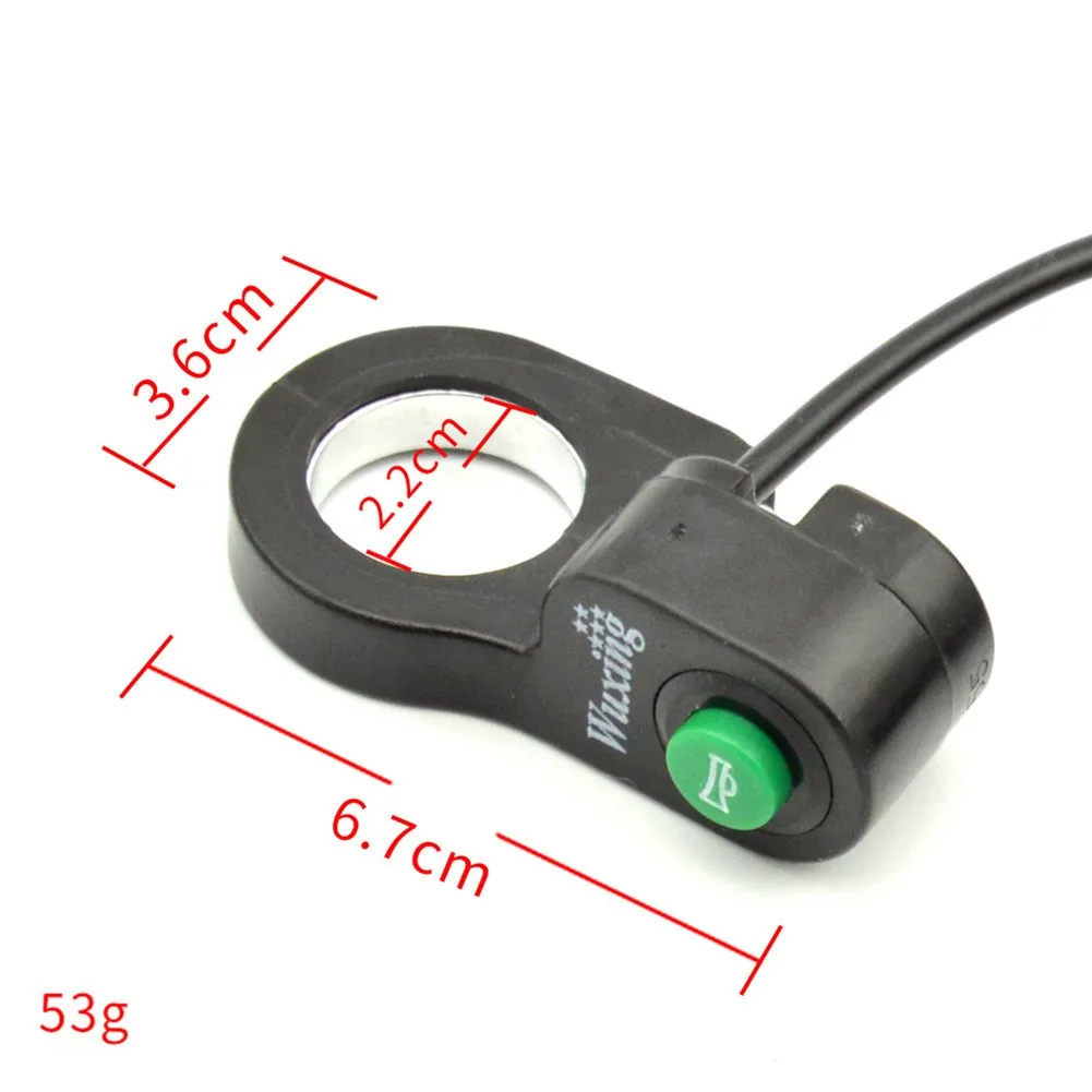

Bicycle Components MTB Cycling Momentary Switch Button Electric Bicycle Modification Outdoor Sports Sporting Goods
