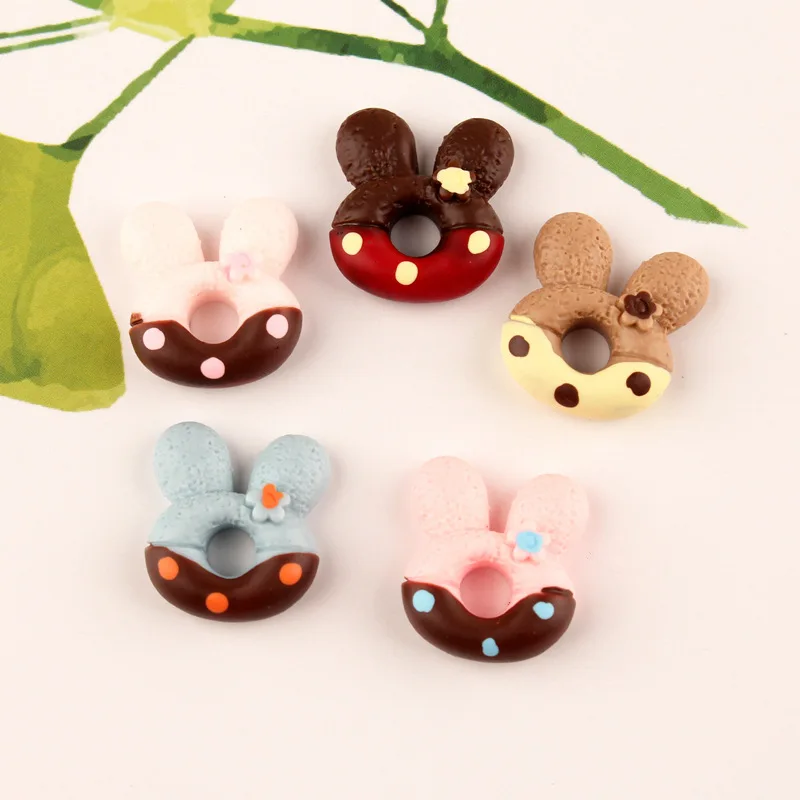 20 шт милые Мультяшные защитный блоки для мебели пончики полимерные Стразы