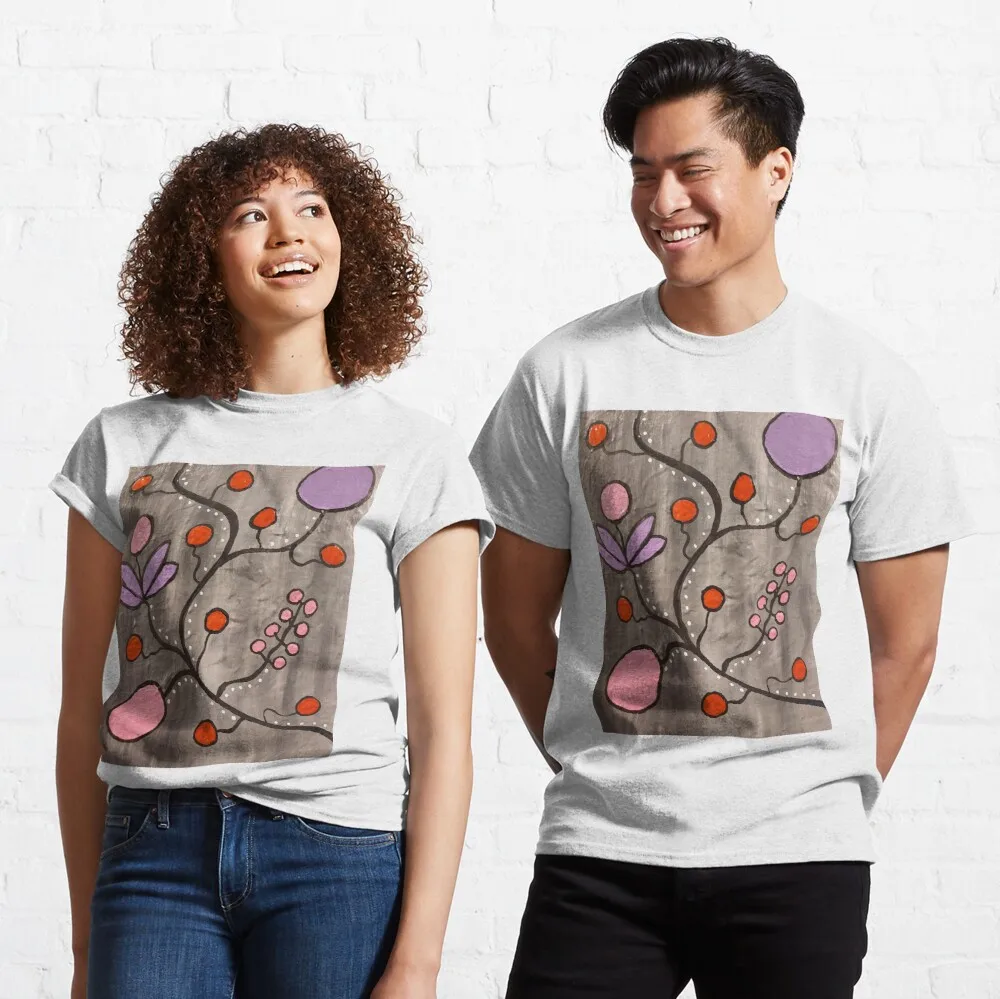 

Tops T Shirt Women Florals are medicine Classic T-Shirt