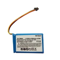 battery for tomtom go 600 gps new li po polymer rechargeable accumulator pack replacement 3 7v 1100mah track code