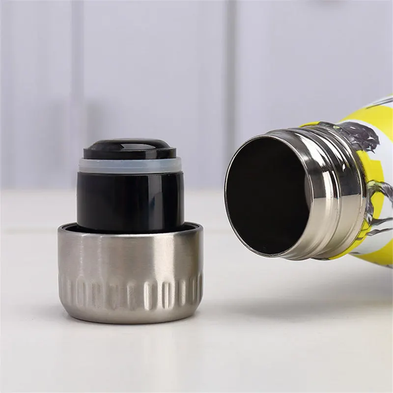 

Camouflage Water Bottle Insulated Cup Stainless Steel Water+Bottles Thermos Flask Shaker Design Sport Drink Bottle Beer Gym Mug