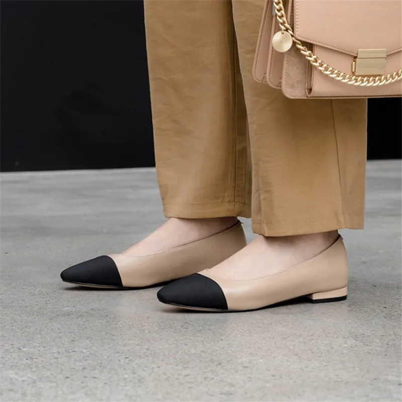 

FEDONAS Women Wedding Party Wedding High Heels Pumps Spring Summer Square Toe Elegant Shoes Genuine Leather Elegant Shoes Woman