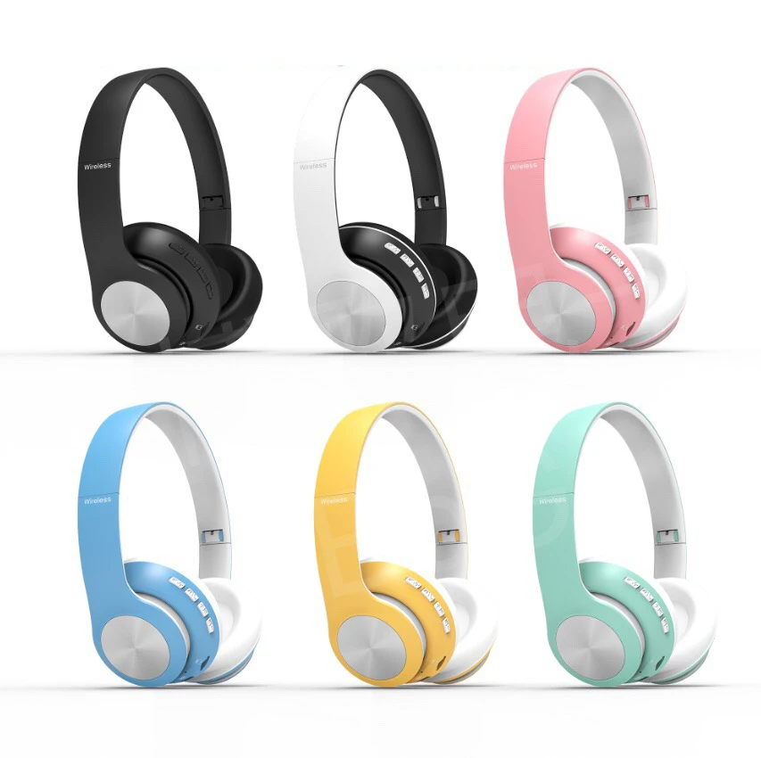 

66 Bluetooth 5,0 наушники Симпатичные розовые синие красные детские стерео музыкальные беспроводные наушники для девочек с микрофоном для компью...