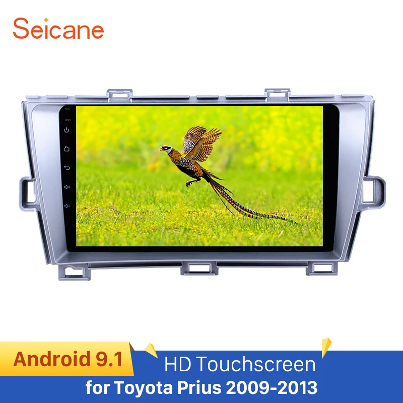 Seicane 9 дюймов Автомобильный GPS Радио Android 1 для Toyota Prius 2009-2013 RHD с HD сенсорным экраном