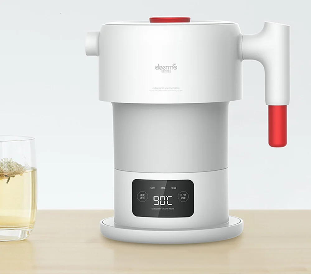 Xiaomi Deerma Dh206 0.6l складной электрический чайник порт воды чайник ручной Электрический автоматическое отключение защиты Chalet