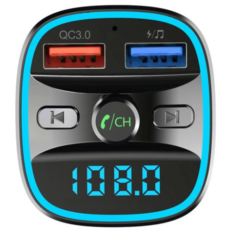 Bluetooth fm-передатчик для автомобиля беспроводной fm-радио передатчик автомобильный