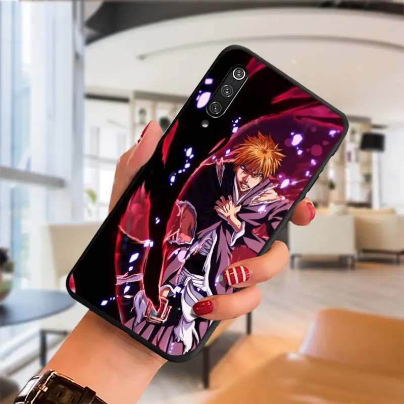 

Bleach anime Ichigo Kurosaki Phone Case For Huawei P Y Nova mate 20 30 10 40 pro lite smart Cover Fundas Coque