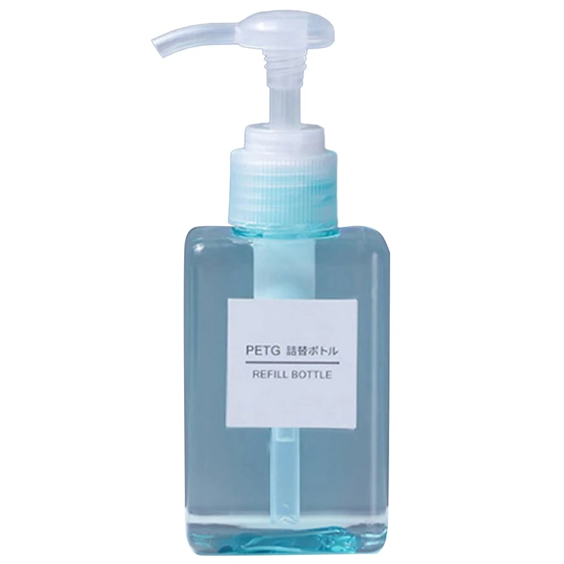 4 вида цветов Дозатор ПЭТ-жидкости для путешествий 100 мл портативный пустой