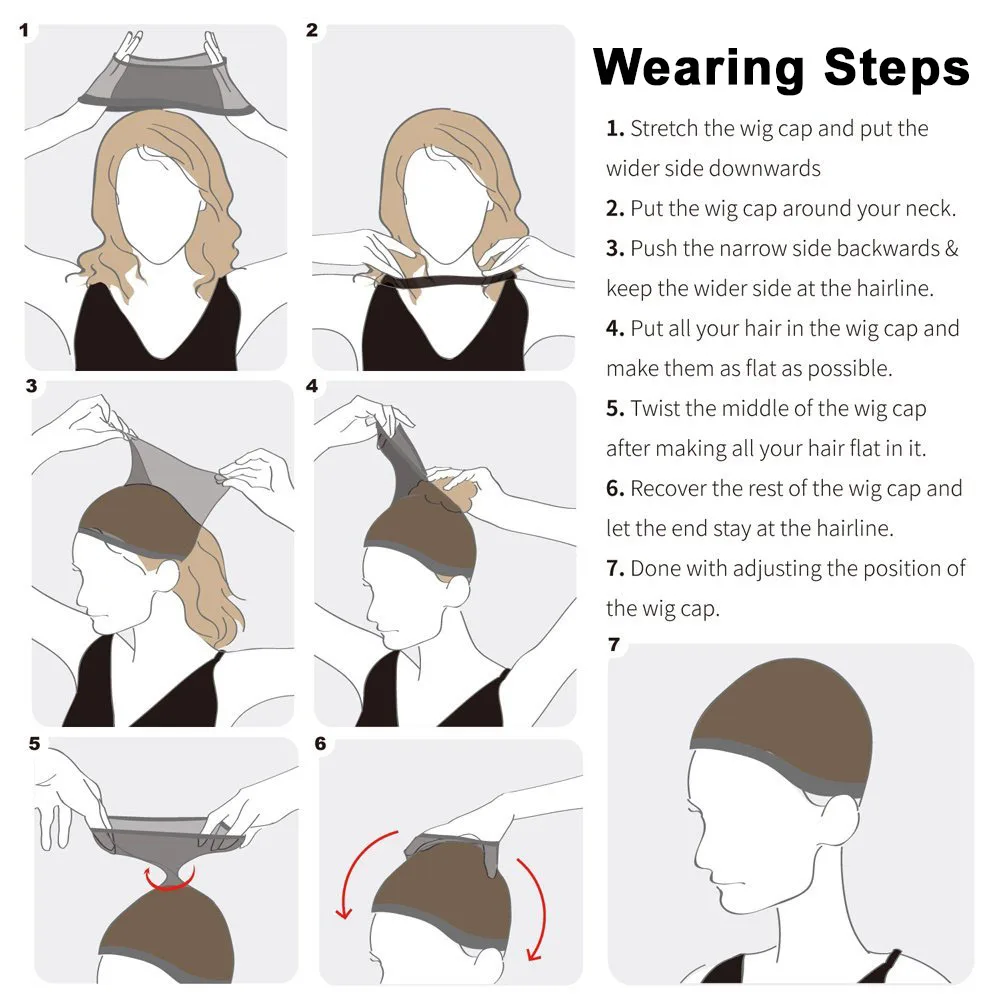 Черная сетка для волос плетеная черная эластичная упругая сетчатая шапочка