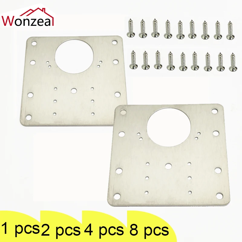 

1/2/4/8 шт., ремонтная пластина для шарниров
