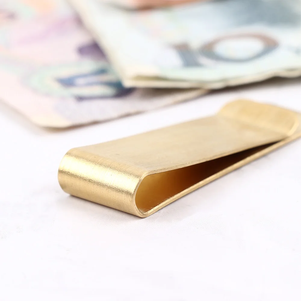 Простой металлический зажим для денег 2 цвета s Мужской держатель кошелек