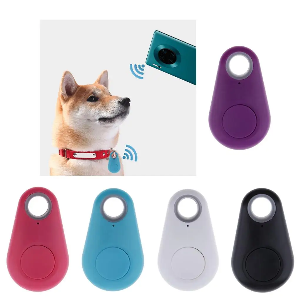 

Dog Pet GPS Tracker Alarm Locator Anti-Lost Wireless Bluetooth App Control Mini Finder Tracer Anti Lost Alarm