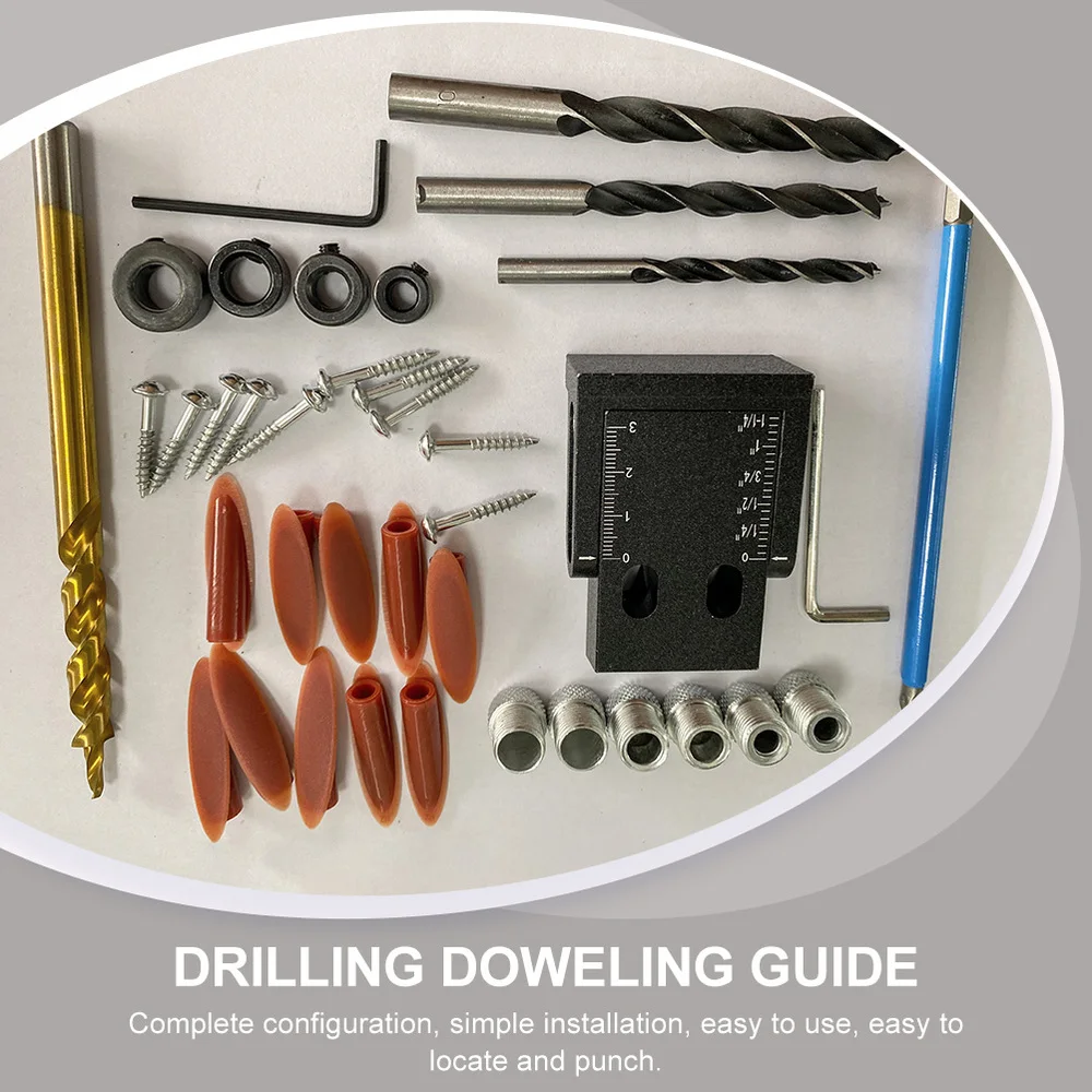 

1 Set Practical Drill Bitr Guide Positioner Durable Drilling Guide Puncher Tools