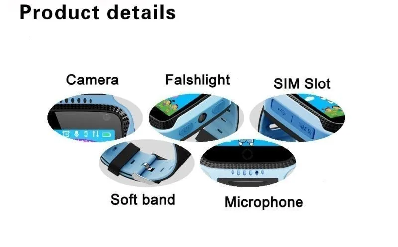 COXRY Smart Watch Kids Gps With Camera Flashlight Baby Watch SOS Call Location Device Tracker For Children Safe PK Q100 Q90 Q60
