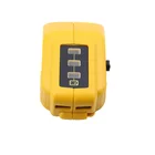 Dawupine Новый DCB091 с 12V DC Выход USB адаптер для DEWALT 10V 12V 18V 20V перезаряжаемая куртка