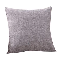 solid color simple pillowcase cushion cover comfortable case for home office car cushion sofa cushion case
