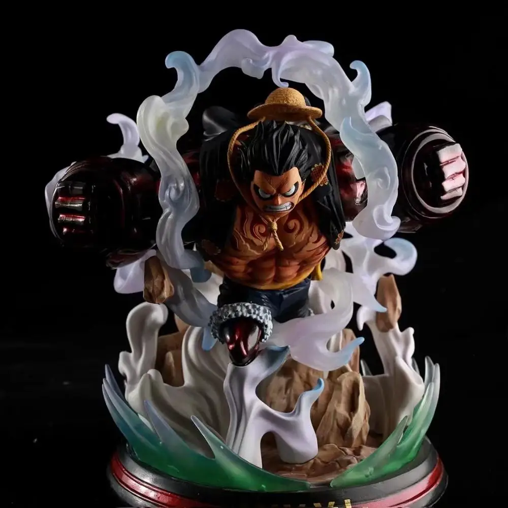 

Аниме one piece GEAR четвёртая Обезьяна D Luffy с большой ручной битвой Ver. GK ПВХ Фигурка Статуя Коллекция Модель игрушка кукла подарок