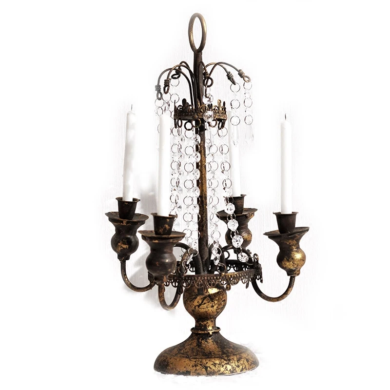 

Luxury Modern Vintage Candle Holders Table Decoration Creativity Minimalist Holders Living Room Decor Bougeoir Home Decor BC50ZT