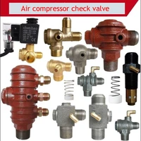 oil free silent air compressor direct on line belt type piston air compressor check valve