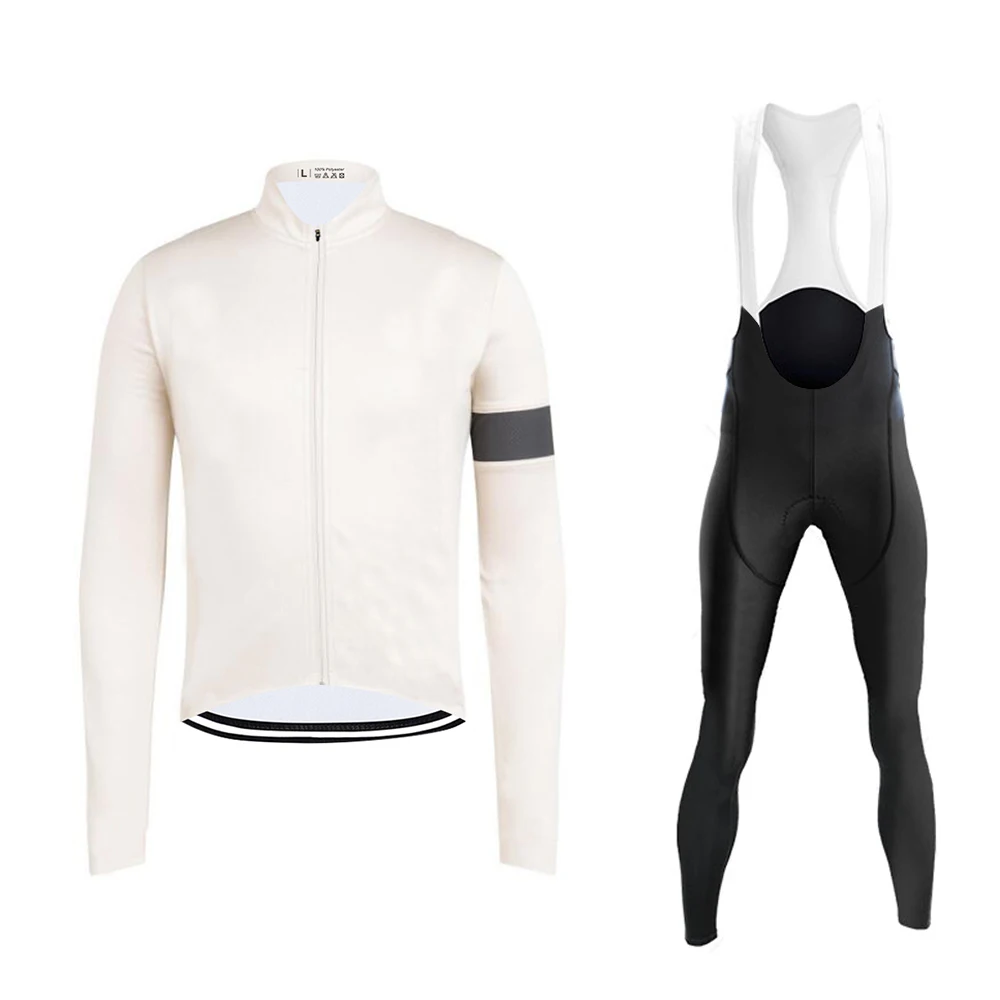 

Men's Spring/Autumn Pro Team Cycling Bicycle Long Sleeve Pants Suit Bike Clothes Mountain Jersey Set Sportswear Breathable