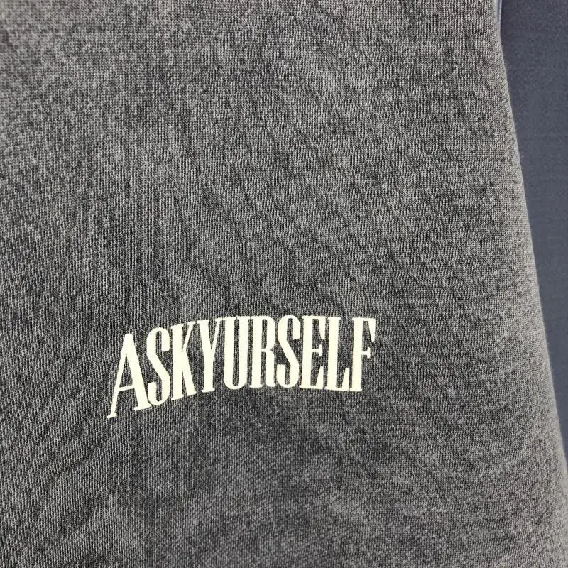 

ASKYURSELF Hoodie Men Women Hoodies Vintage ASKYURSELF Sweatshirts Snowflake Print Pullovers