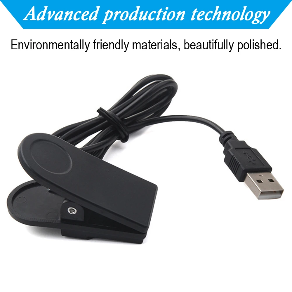 

For Garmin Forerunner 910XT / 310XT USB Charging Clip Adapter Cable Charger For Garmin 405 / 405CX / 410 Smart Watch Accessories