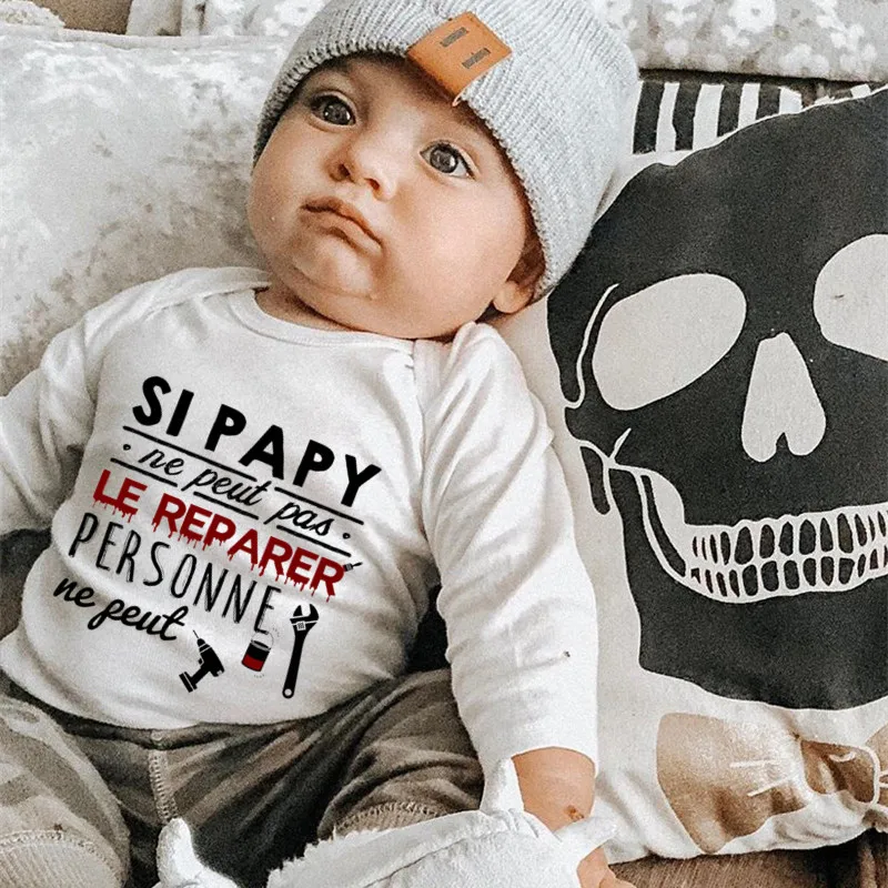 

2022 New Spring Cute Baby Boy Clothes White Cotton Long Sleeve Bodysuit Newborn Boys Girls Baby Costume Romper