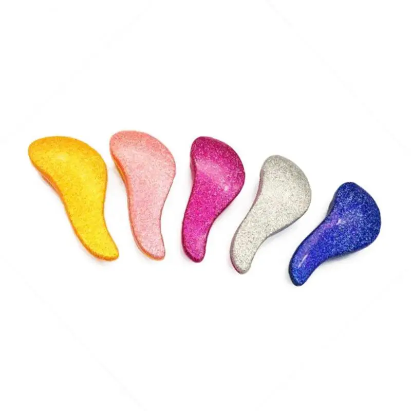 Профессиональная расческа для парикмахерской белая с подушкой выпадения волос