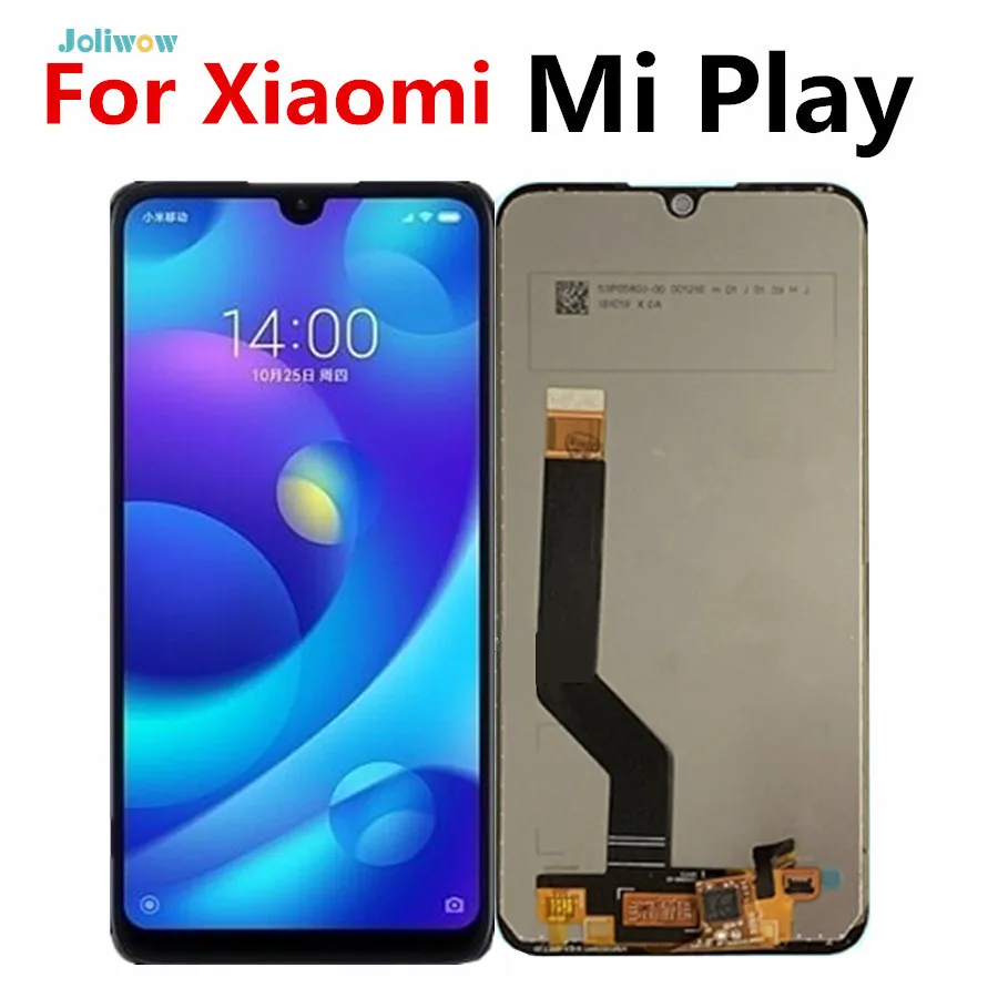 

ЖК-дисплей 5,84 дюйма для xiaomi Play M1901F9E, сенсорный экран, дигитайзер в сборе, замена