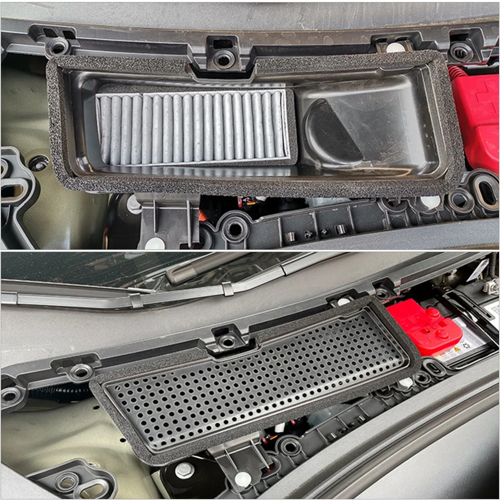 

Car Air Flow Vent Cover Anti-Blocking Filter Cotton Protector For Tesla Model 3 2021 Air Conditioning Protective Accessories