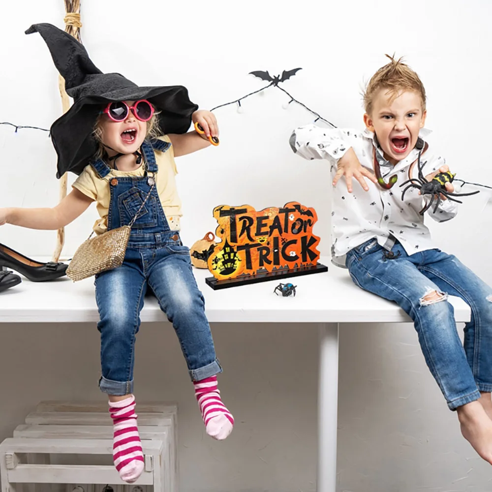 BIEMLERFN Хэллоуин тыква призрак каркас искусство или украшение на для детей дома