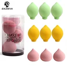 3 шт., косметическая губка в форме яйца для женского макияжа