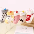 5 парпартия, Детские теплые носки с мультяшным принтом