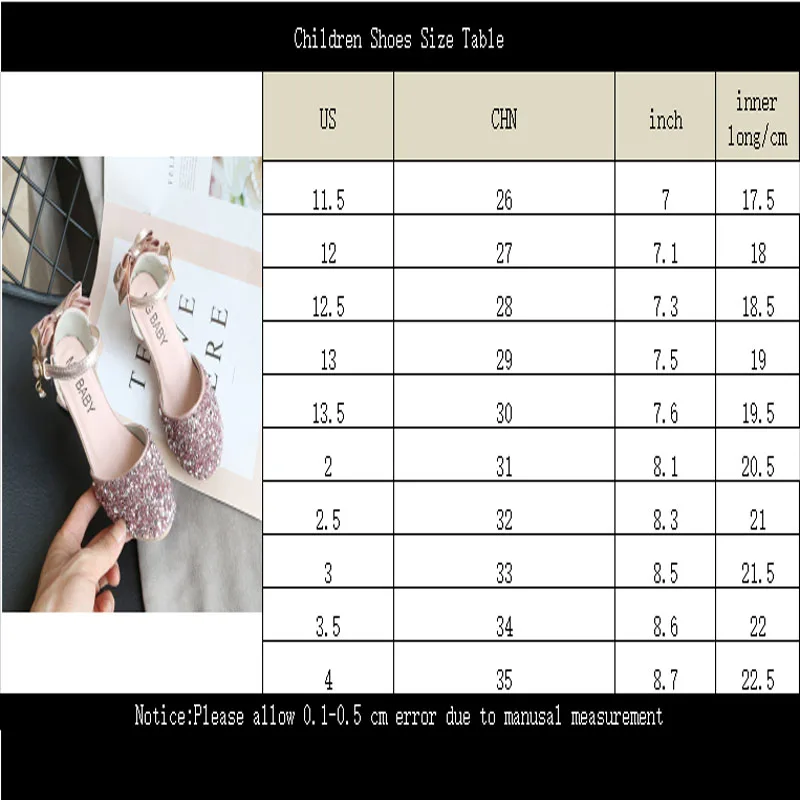 

Girls' leather shoes 2020 new princess shoes crystal high heels little girl students performing dance shoes