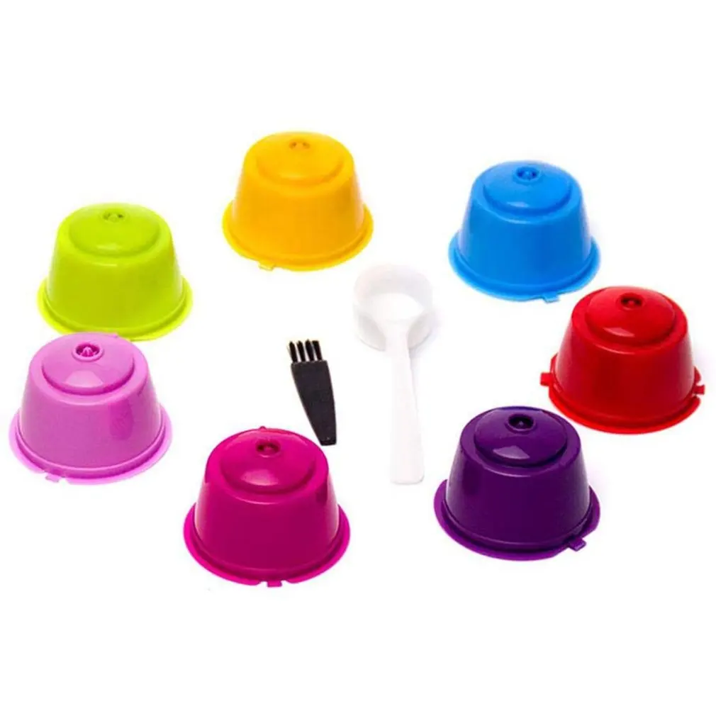

Coffee Filter Cup With Scoop Brush Suitable For Capsule Coffee Machine Practical Coffee Machine Accessories