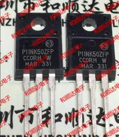 

Бесплатная доставка 20 шт. P11NK50ZFP STP11NK50ZFP TO-220F 500 В 10A