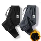 Брюки Varsanol мужские спортивные, теплые хлопковые плотные штаны, джоггеры большого размера, Спортивная уличная одежда, 5XL, зимние