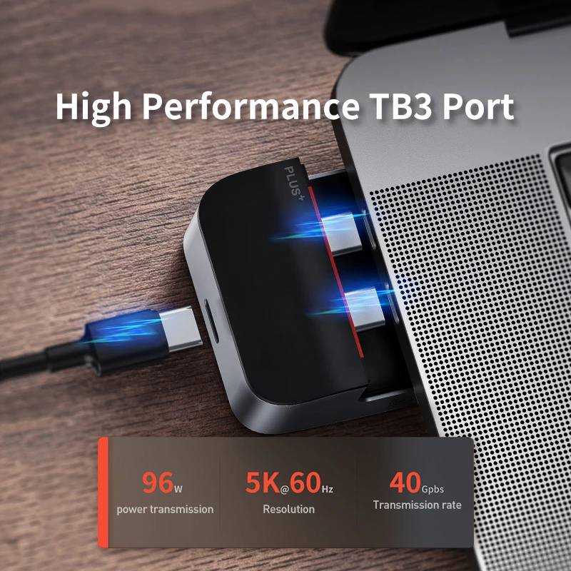 Baseus USB C концентратор к HDMI совместимость с 3 0 usb хаб для MacBook Pro TB портами (стандарт
