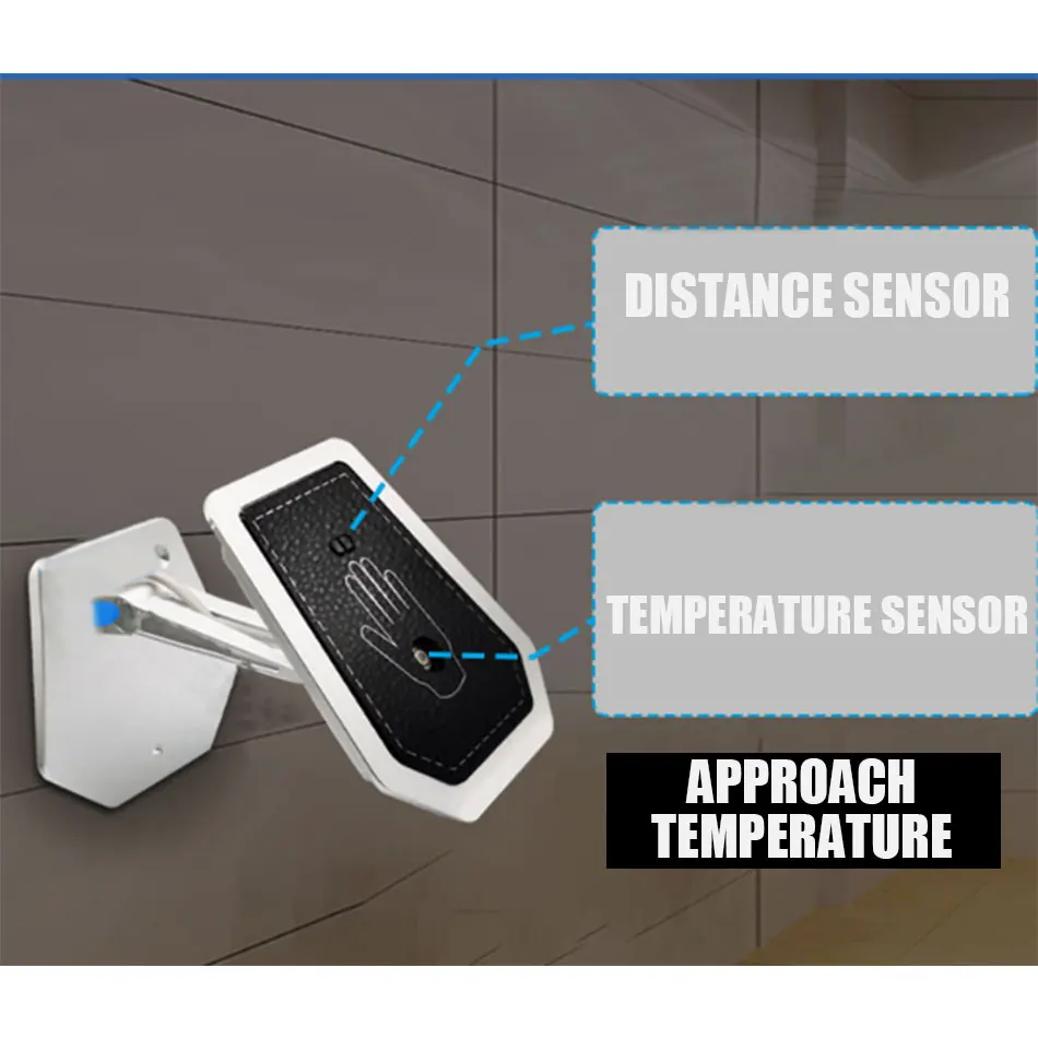 Non-contact Thermometer Temperature Measurement Infrared Palm Heart Module Sensor Detector Supermarket Road Gate Access | Инструменты
