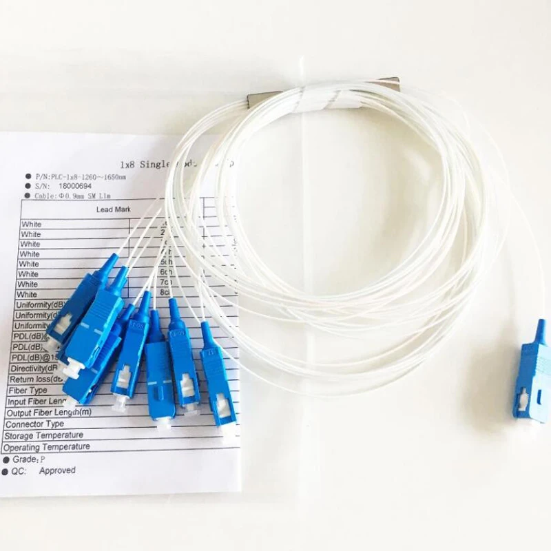 20 штук 1x16 оптический патч корд волоконно разветвитель PLC с Оборудование для связи