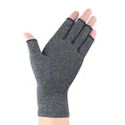 Женские компрессионные перчатки для облегчения боли в суставах, теплые велосипедные варежки