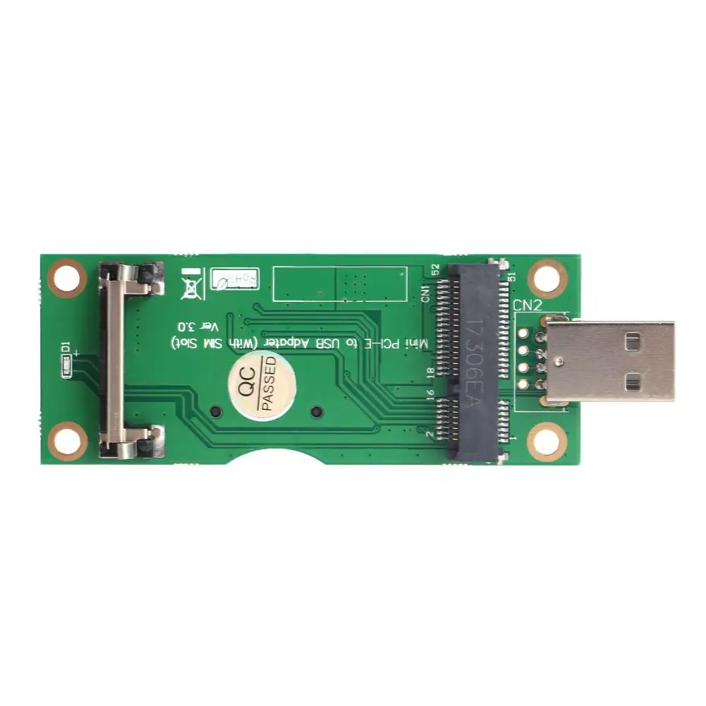 Высококачественный беспроводной мини-адаптер PCI-E на USB с SIM-картой 8Pin для модуля