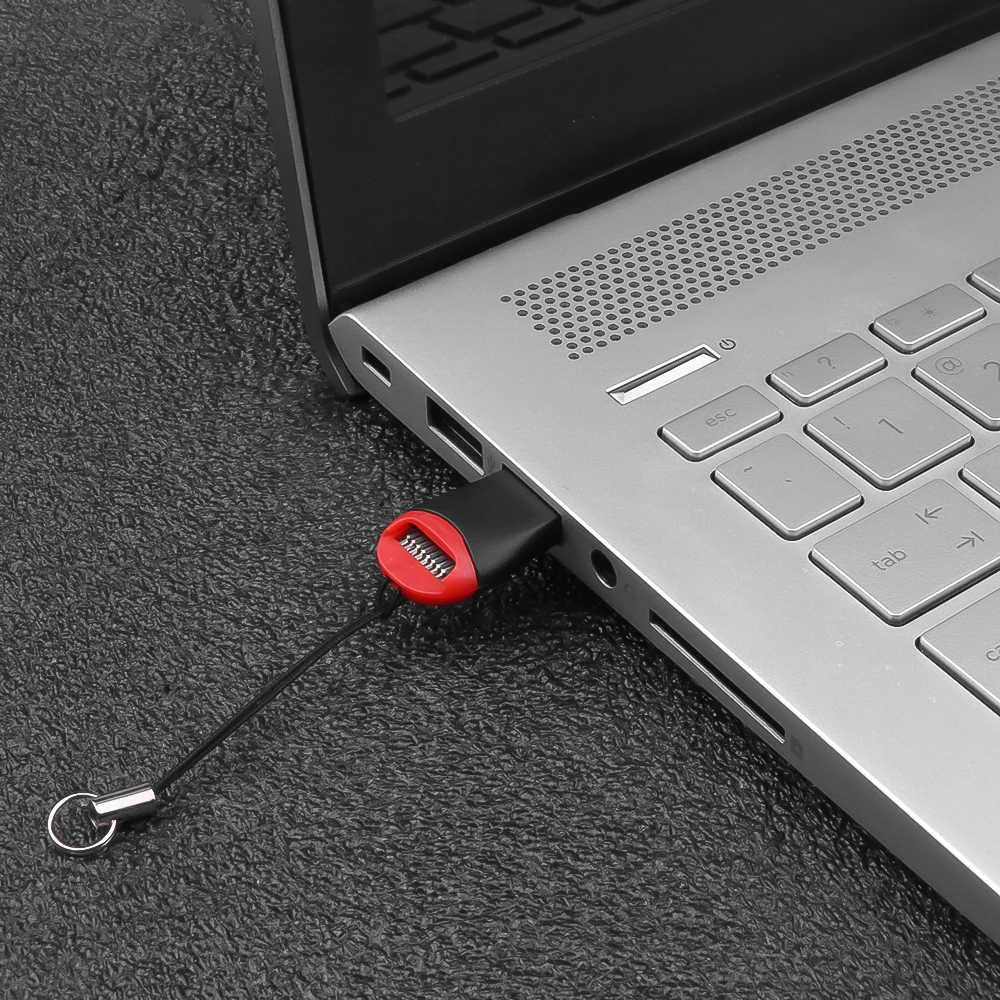 Мини USB адаптер 2 0 кардридер Micro SD TF для ноутбука|Картридеры| |