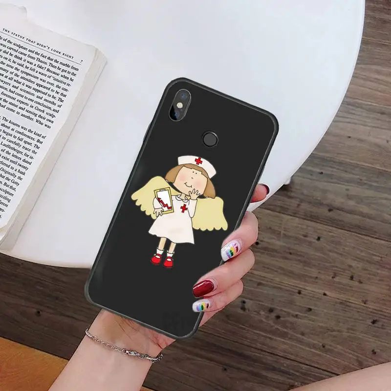 

Spain Medicine Doctor Nurse Phone Case For Xiaomi Redmi mi note max 3 5 6 8 9 10 t S SE lite pro Soft Silicone Shell Cover Funda