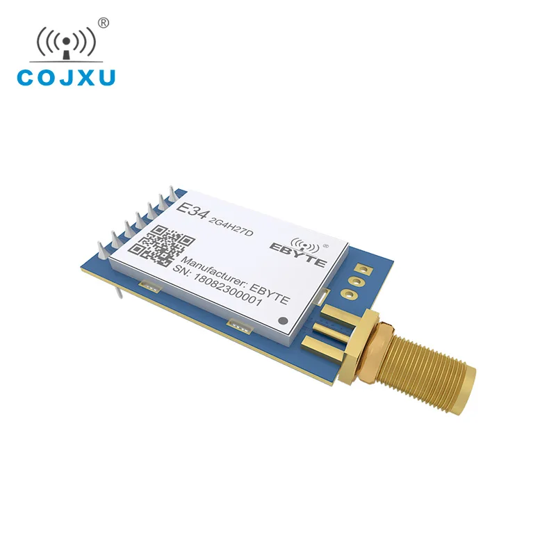 E34 2G4H27D nRF24L01 2 4G 27dBm беспроводной модуль последовательного порта